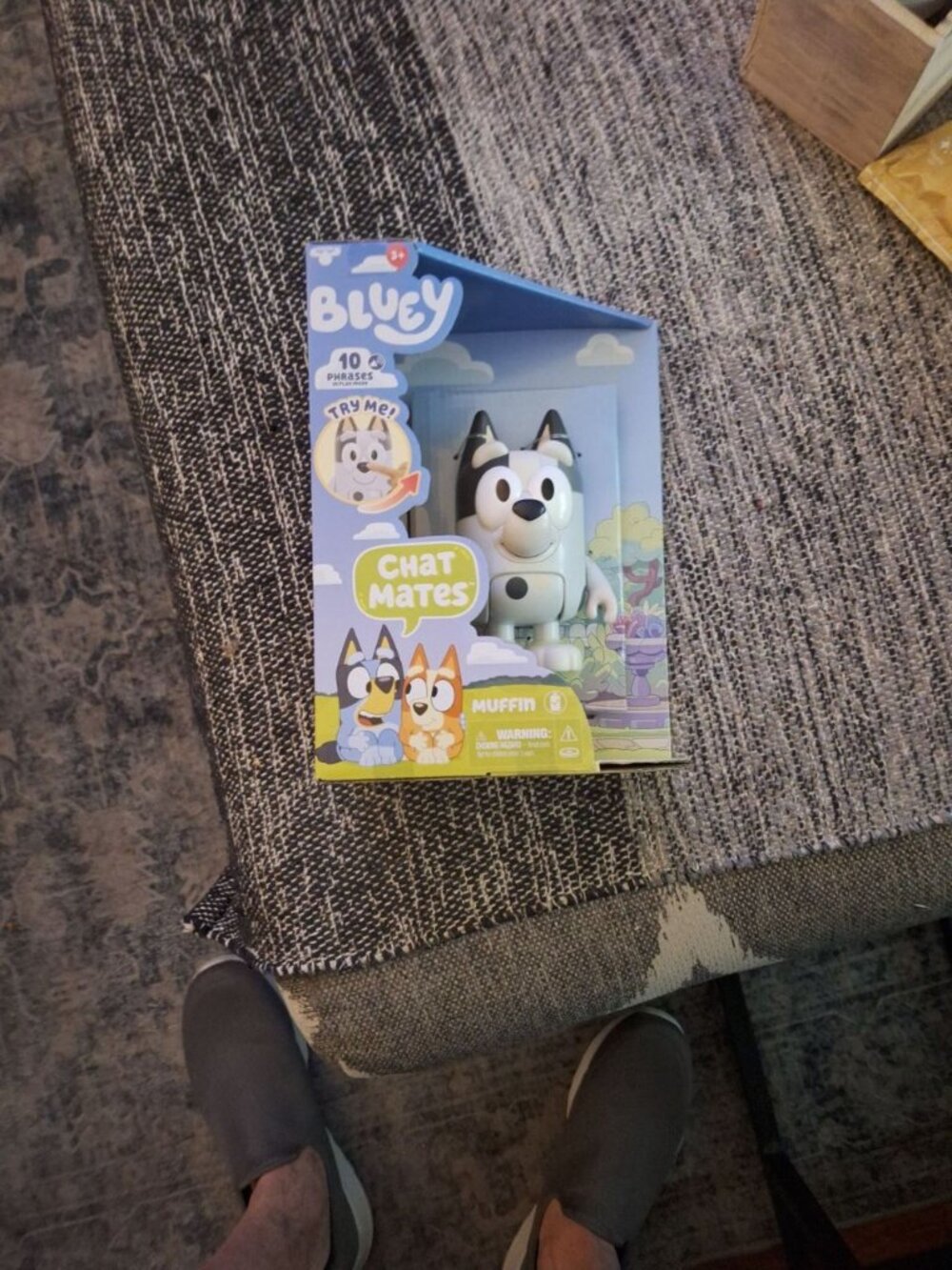 Bluey Chat Mates Muffin Interactive Talking Toy - New in Box